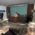 Reception 1 Street Crane Express Interior Design